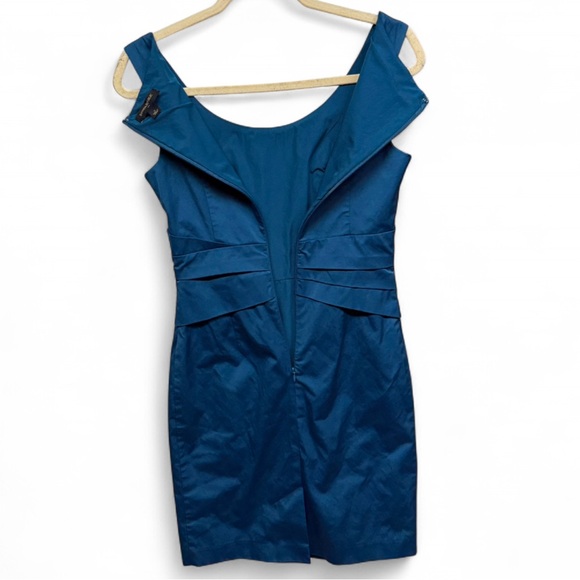 Banana Republic Teal Mini Dress - Picture 6 of 8